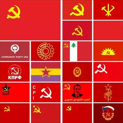 $4.80 • Buy Communist Party Flag Vietnam Burma India Romanian Brazil Thailand Chile