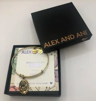 $27.50 • Buy Alex & Ani   I Love You MOM Peony Bracelet Preloved