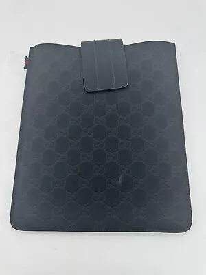 New Authentic GUCCI GG Monogram Guccissima Leather IPad Case • $145