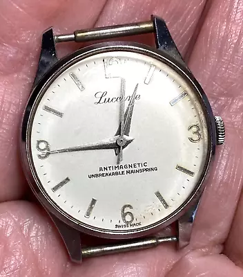 Vintage Lucerne Watch Not Working For Repurpose Or Parts • $25