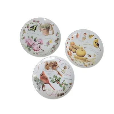 Hallmark Marjolein Bastin's Seasons Of Nature Plates • $22.80