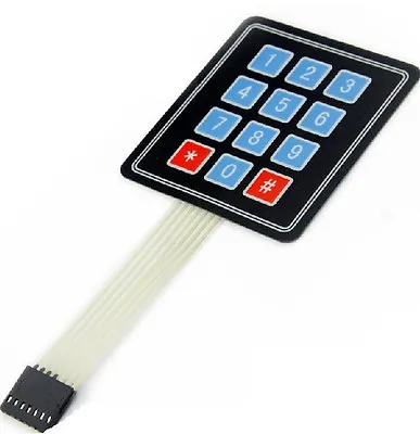 2pcs New 3 X 4 12 Key Matrix Membrane Switch Keypad Keyboard • $1.33