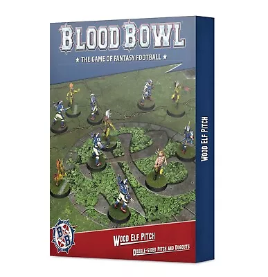 $42.50 • Buy Pitch & Dugouts Wood Elf Team Blood Bowl Warhammer AOS NEW