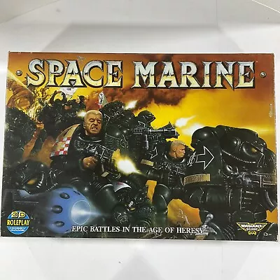 Space Marine Epic Battle Age Of Heresy 0351 Games Workshop 1989 Complete Box • $149.99