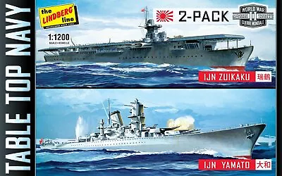 1:1200 TTN 2-Pk WWII Ja Ships | HL424/12 | Lindberg Model Company • $15.48