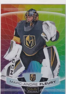 19/20 Opc Platinum Marc-andre Fleury Rainbow Color Wheel Parallel #98 • $0.72