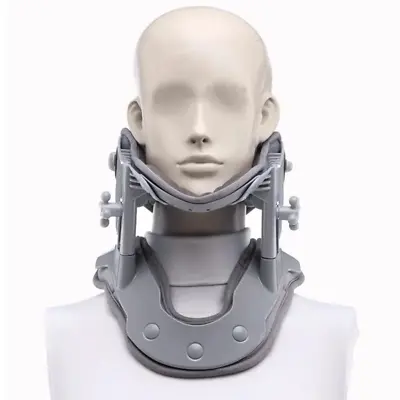 Medical Neck Traction Device Inflatable Cervical Collar Correction Kit Neck Retr • £78.68