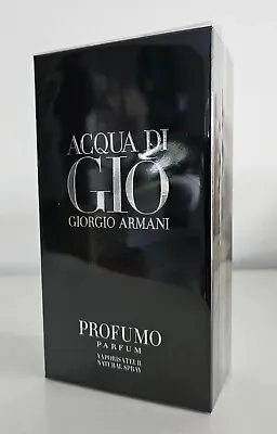 Giorgio Armani Acqua Di Gio Profumo 125ml Parfum. BNIB. Sealed. Genuine • $339.99
