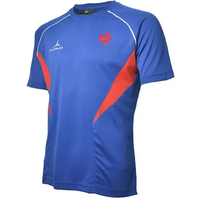 Olorun France Supporters Rugby Flux T-Shirt S-XXXL • £15