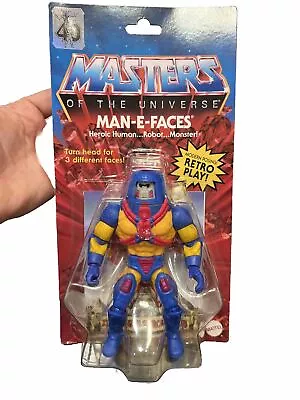 Mattel Masters Of The Universe Origins Man-E-Faces 5.5 In. Figure NEW MOTU!!! • $22