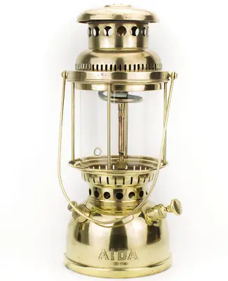 AIDA 214 Pressure Lamp Germany 1930 Press Lantern Vintage Starklichtlaterne Camp • $235