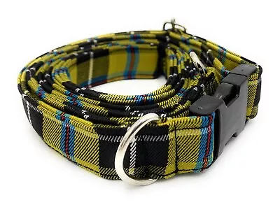 Cornish National Tartan Handmade Dog Collar And Lead Set  • £22.99