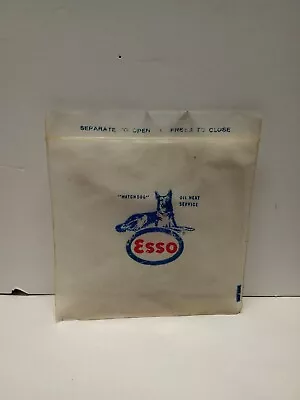 Vintage ESO Oil Heat Service Plastic Bag • $3.50