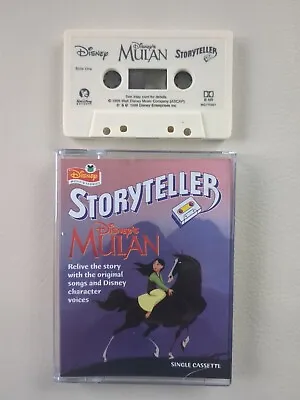 Disney Storyteller Mulan Story / Music Cassette 1998  • £4.99