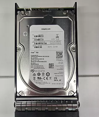 NetApp 2TB 7.2K SATA SAS 3.5  HDD ST2000NM0125 Seagate Exos • $25