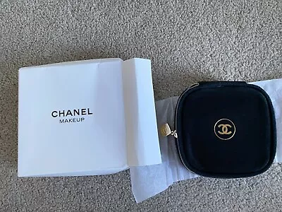 New Authentic CHANEL Cosmetic Makeup Bag Case Storage Bag Travel Pouch VIP Gift • $75