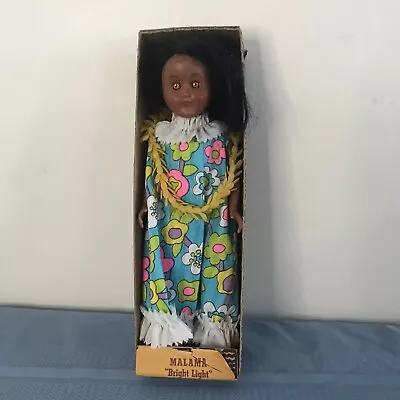 Vintage Lanakila Crafts MAKAMA “Bright Light” 11-1/2” Girl Doll Hawaii • $14.99