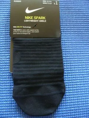 Men's Nike Spark Lightweight Ankle Socks SK0049 010 Size • $18.99