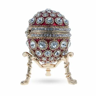 Round Crystals Royal Inspired Imperial Easter Egg • $34.65