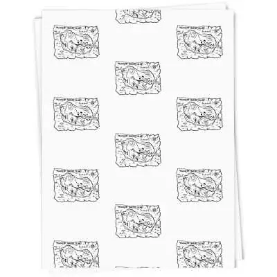 'Treasure Map' Gift Wrap / Wrapping Paper / Gift Tags (GI002213) • £3.99