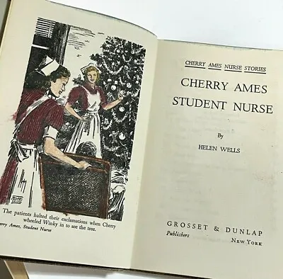 Vintage Cherry Ames Student Nurse Hardback 1943 School Edition • $6.25