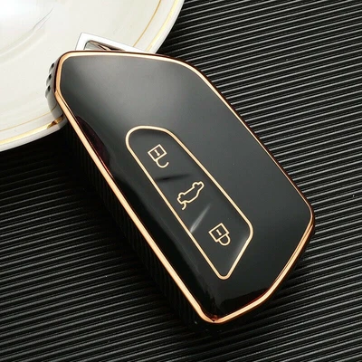 $12.59 • Buy TPU Car Key Fob Shell Cover Case Protector For VW Golf 8 Mk8 Skoda Octavia