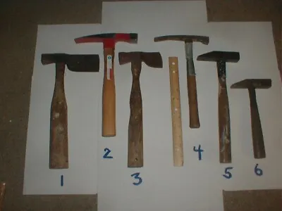 VTG Roofing Hammer Old Tool LOT Hatchet Framing Carpenters Black Smith Survival • $29.98