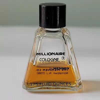 Vintage Mennen Millionaire Cologne Not Full .375 Fl. Oz Bottle • $18.50