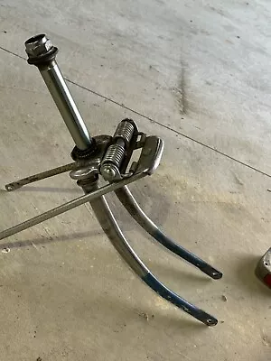 Vintage Sears Spaceliner Chrome Rat Trap Springer Fork Old School 1970's Bmx • $150