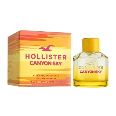 Hollister Canyon Sky For Her 100ml Eau De Parfum Spray Brand New Boxed Sealed • £21.95