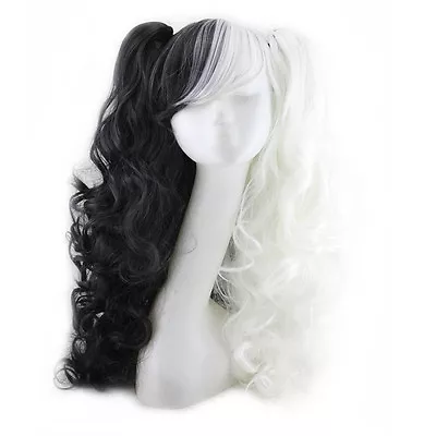 Pretty Lolita Full Curly Wigs Pigtails Wavy Hair Cosplay Costume Anime Party  • $19.99