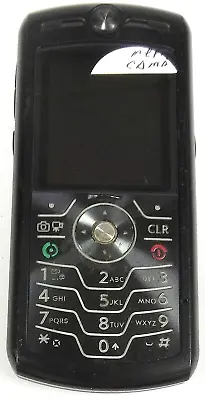 Motorola SLVR / Sliver L7c - Black ( MetroPCS ) Rare CDMA Cellular Phone • $42.49