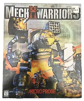 Vintage 1999 Hasbro MechWarrior 3 PC - Sealed In Box • $59.99