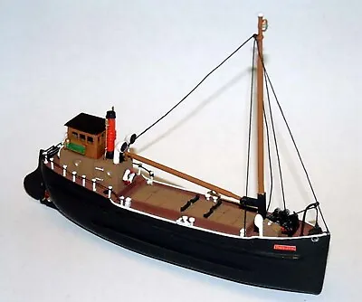 £54.98 • Buy 70ft Steam Coaster Puffer Ship Full Hull NMB11 UNPAINTED N Gauge Scale Model Kit