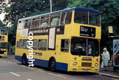 £0.99 • Buy Bus Photo - Bournemouth Transport Yellow Buses F212WRU Volvo Alexander