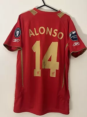 Xabi Alonso Liverpool Signed Shirt • $246.63