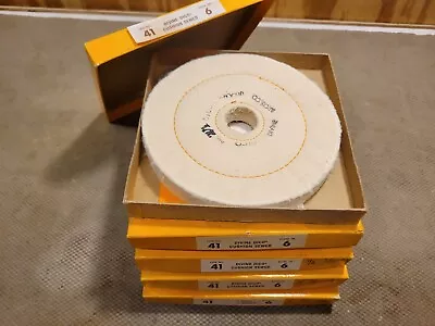 Lot Of Divine Dico Cushion Sewed Buffing/Polishing Wheel For 6  Bench Grinder • $29.99