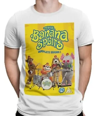 £6.99 • Buy Banana Splits T-shirt 70s 80s 90s Retro Vintage TV Film Movie Classic Comedy 