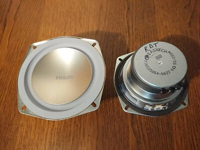 £24.95 • Buy PAIR Of Eastech FSB525054-5622 13.5cm 6 Ohm 100W Woofers LF BASS DRIVER Speaker 