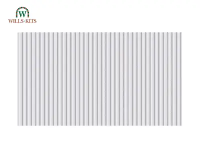 £6.55 • Buy Wills SSMP225 OO Gauge Box-Profile Corrugated Steel Sheets