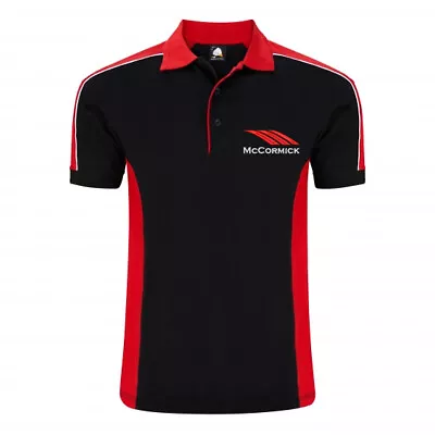 Mens Farming Tractor Farmers Contrast Polo McCormick • £23.10