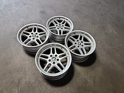 BMW E39 OEM M Parallel 18x8/9 Style 37 Wheels Rims Set Of 4 Staggered E38 • $855