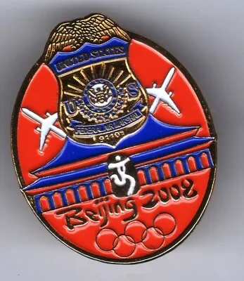 Beijing 2008 Olympic Games Pin. United States. Federal Air Marshall. Super Deal! • $12.50
