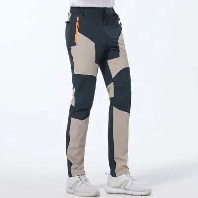 Elastic Men Hiking Pants Outdoor Sport Summer Trekking Climbing Breathable Pants • $29.40