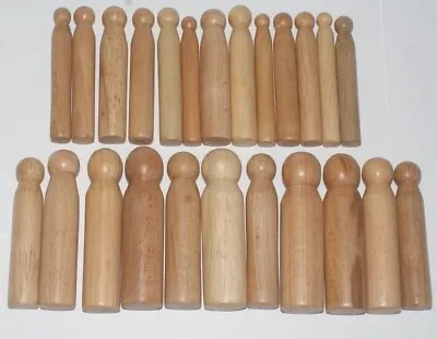 Wood Doming Dapping Punches Set X24 Wooden Forming Tool Shaping Jeweller 11-24mm • £14.95