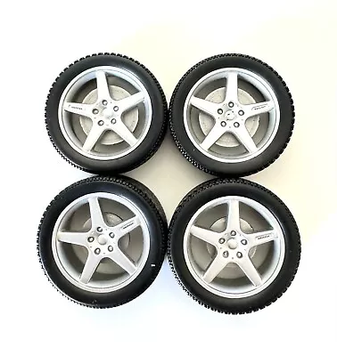 Staggered ROUSH Wheel & Tire Set AUTOart 1/18 Scale • $39.99