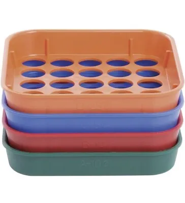 MMF Industries Coin Sorter Trays 4 Color-Coded Trays Pennies To Quarters • $14.98