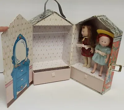 Vintage Madeline Doll House Carrying Case With Handle 2 Dolls Eden 1999 • $179