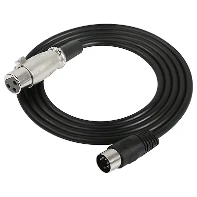 MIDI To XLR Cable MIDI 5 Pin DIN Male To XLR 3 Pin Female Cable For Match Music • $18.08