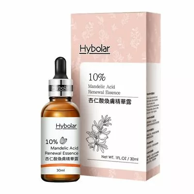 Hybolar 10% Mandelic Acid Renewal Essence Serum 30ml / 1.0fl.oz. New From Taiwan • $39.99
